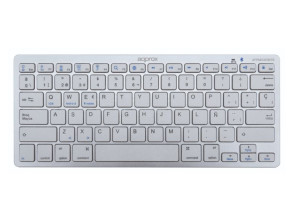 Añadir a la cesta TECLADO BLUETOOTH UNIVERSAL MX300 PLATA APPROX TECLADO BLUETOOTH UNIVERSAL MX300 PLATA APPROX