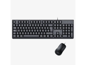 TECLADO Y MOUSE APPROX LIGERO Y COMPACTO CON CABLE USB 1.45m 1200dpi