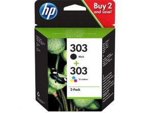 Cartucho de Tinta HP nº303 Original Multipack - Negro