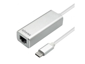 Adaptador USB Tipo-C a Ethernet - Aisens A109-0341