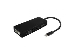 Conversor USB Tipo-C Aisens A109-0679 HDMI VGA DVI DisplayPort