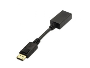 Conversor DisplayPort Macho a HDMI Hembra - Aisens A125-0134, 15cm