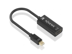 Conversor Aisens Mini DisplayPort Macho a HDMI Hembra