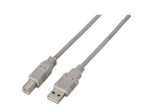 Cable USB 2.0 Aisens para Impresora | USB Tipo-B Macho a USB Macho | 1.8m