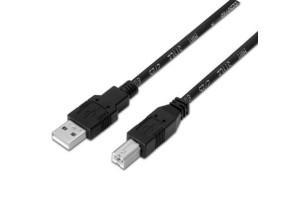 Añadir a la cesta Cable USB 2.0 Aisens A101-0007 Tipo-B Macho - 3m Cable USB 2.0 Aisens A101-0007 Tipo-B Macho - 3m