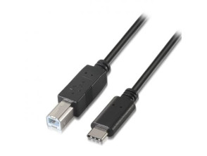 Añadir a la cesta Cable Impresora Aisens A107-0053 USB 2.0 Tipo-C Macho a USB Tipo-B Macho 480Mbps 1m - Negro Cable Impresora Aisens A107-0053 USB 2.0 Tipo-C Macho a USB Tipo-B Macho 480Mbps 1m - Negro