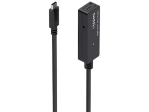 Añadir a la cesta Cable Alargador USB 3.2 con Amplificador, USB Tipo-C Macho a Hembra - 100W - 20Gbps Cable Alargador USB 3.2 con Amplificador, USB Tipo-C Macho a Hembra - 100W - 20Gbps
