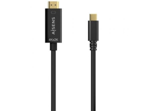 Cable Conversor HDMI 4K Aisens USB Tipo-C Macho a HDMI Macho