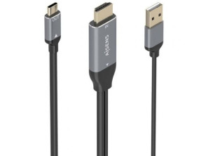 Cable Conversor HDMI a USB Tipo-C, Aisens A109-0871 - 1.8m