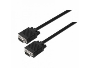 Añadir a la cesta Cable SVGA Aisens A113-0070/ VGA Macho - VGA Macho/ Hasta 3W/ 10Mbps/ 5m - Negro Cable SVGA Aisens A113-0070/ VGA Macho - VGA Macho/ Hasta 3W/ 10Mbps/ 5m - Negro