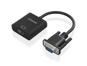 Añadir a la cesta Cable Conversor VGA a HDMI con Jack 3.5 y MicroUSB - 20cm Cable Conversor VGA a HDMI con Jack 3.5 y MicroUSB - 20cm