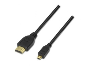 Añadir a la cesta Cable Micro HDMI Aisens | HDMI Macho a Micro HDMI Macho - 80cm Cable Micro HDMI Aisens | HDMI Macho a Micro HDMI Macho - 80cm
