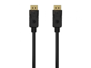 Cable DisplayPort 1.2 4K Aisens A124-0549/ DisplayPort Macho - DisplayPort Macho/ Hasta 5W/ 2300Mbps/ 1.5m