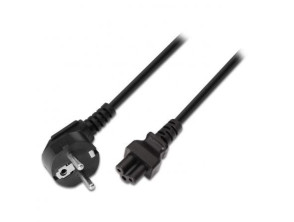 Cable de Alimentación Trébol Aisens A132-0172, CEE(7-7) Macho a C5 Hembra, 1500W