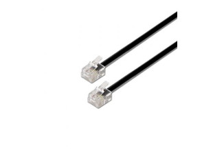 Añadir a la cesta Cable de Teléfono RJ11 6P4C Aisens A143-0319/ 2m - Negro Cable de Teléfono RJ11 6P4C Aisens A143-0319/ 2m - Negro