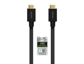 Cable HDMI 2.1 8K Aisens A150-0680/ HDMI Macho - HDMI Macho/ 5m/ Certificado - Negro