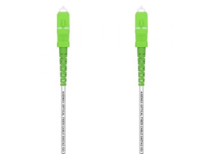 Cable de Fibra Óptica G657A2 3.0 Aisens A152-0502/ LSZH/ 40m - Blanco