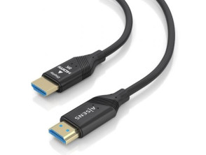 Cable HDMI Aisens A153-0937 2.1 AOC 8K / HDMI Macho a HDMI Macho 30m - Negro