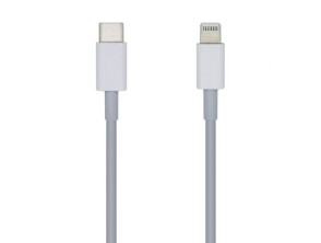 Cable USB 2.0 Tipo-C Lightning Aisens A102-0441/ Lightning Macho - USB Tipo-C Macho/ 480Mbps/ 20cm - Blanco