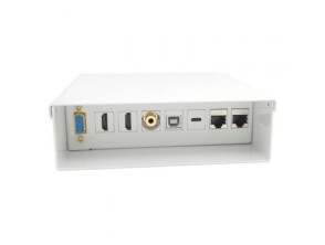 Caja de Conexiones Aisens A127-0720 - VGA - 2x HDMI - Jack 3.5 - USB Tipo-C - USB - 2x RJ45