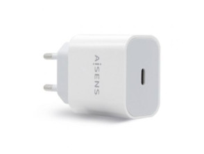Cargador Aisens USB-C PD3.0 20W Blanco - 20W