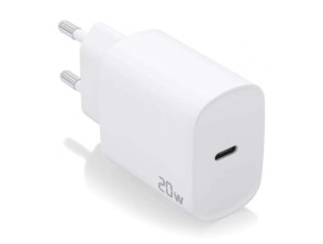 Cargador de Pared Aisens A110-0752/ 1xUSB Tipo-C - 20W