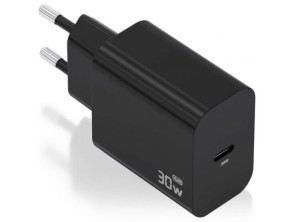 Cargador de Pared GaN Aisens 30W 1xUSB Tipo-C