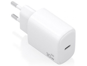 Cargador de Pared GaN Aisens A110-0975 - 1xUSB Tipo-C - 30W