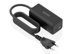 Añadir a la cesta Cargador Sobremesa GaN Aisens ASCH-100W4P054-BK - 3xUSB Tipo-C/ 1xUSB Cargador Sobremesa GaN Aisens ASCH-100W4P054-BK - 3xUSB Tipo-C/ 1xUSB