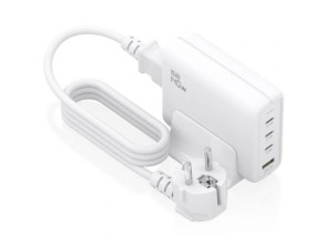 Cargador Sobremesa GaN Aisens ASCH-140W4P055-W/ 3xUSB Tipo-C/ 1xUSB - Accesorios de SmartPhones