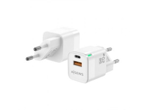 Añadir a la cesta Cargador de Pared GaN Aisens 20W Tipo-C USB - SmartPhones Cargador de Pared GaN Aisens 20W Tipo-C USB - SmartPhones