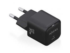 Añadir a la cesta Cargador de Pared GaN Aisens ASCH-30W1P019-BK/ 1xUSB Tipo-C Cargador de Pared GaN Aisens ASCH-30W1P019-BK/ 1xUSB Tipo-C
