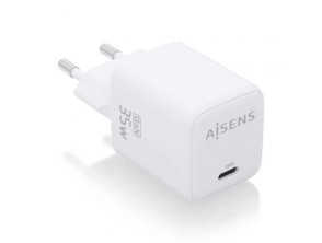 Cargador de Pared GaN Aisens ASCH-35W1P016-W/ 1xUSB Tipo-C