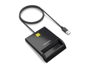Lector de DNI y Tarjetas Aisens ASCR-SN06-BK USB 2.0