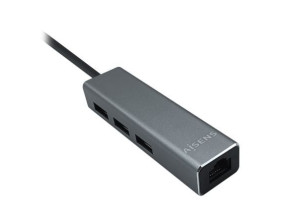 Hub USB 3.0 Aisens A106 con 3xUSB y 1xRJ45