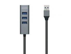 Hub USB 3.0 Aisens A106-0507 de conexión 4xUSB