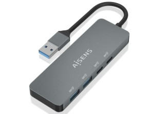 Añadir a la cesta Hub USB 3.2 Aisens A106-0696/ 2xUSB/ 2xUSB Tipo-C - Gris Hub USB 3.2 Aisens A106-0696/ 2xUSB/ 2xUSB Tipo-C - Gris