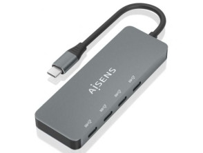Añadir a la cesta Hub USB Tipo-C Aisens - Conexión para 4 Dispositivos USB Tipo-C Hub USB Tipo-C Aisens - Conexión para 4 Dispositivos USB Tipo-C