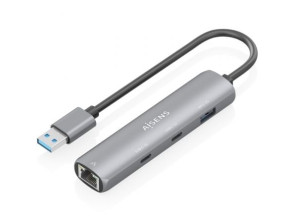 Añadir a la cesta Hub USB Aisens ASUC-4P036-GR | 2xUSB Tipo-C 1xUSB 1xRJ45 Hub USB Aisens ASUC-4P036-GR | 2xUSB Tipo-C 1xUSB 1xRJ45