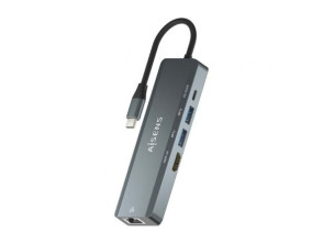 Añadir a la cesta Docking USB Tipo-C Aisens ASUC-5P011-GR/ 1xHDMI 4K/ 2xUSB/ 1xRJ45/ 1xUSB Tipo-C/ 1xUSB Tipo-C PD Docking USB Tipo-C Aisens ASUC-5P011-GR/ 1xHDMI 4K/ 2xUSB/ 1xRJ45/ 1xUSB Tipo-C/ 1xUSB Tipo-C PD