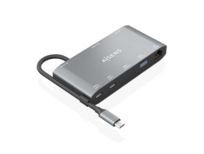 Añadir a la cesta Docking USB Tipo-C Aisens ASUC-8P010-GR con HDMI 4K VGA USB RJ45 PD Docking USB Tipo-C Aisens ASUC-8P010-GR con HDMI 4K VGA USB RJ45 PD