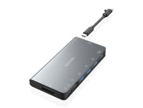 Añadir a la cesta Docking USB Tipo-C Aisens ASUC-8P015-GR con 1xHDMI 4K/ 3xUSB/ 1xRJ45/ 1xLector Tarjetas y 1xUSB Tipo-C Docking USB Tipo-C Aisens ASUC-8P015-GR con 1xHDMI 4K/ 3xUSB/ 1xRJ45/ 1xLector Tarjetas y 1xUSB Tipo-C