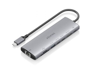 Añadir a la cesta Docking USB Tipo-C Aisens ASUC-8P033-GR con HDMI 4K, USB, USB Tipo-C, RJ45, Lector Tarjetas y USB Tipo-C PD Docking USB Tipo-C Aisens ASUC-8P033-GR con HDMI 4K, USB, USB Tipo-C, RJ45, Lector Tarjetas y USB Tipo-C PD