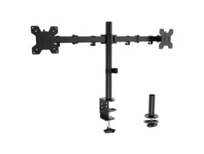 Soporte de Mesa para 2 Monitores Aisens DT32TSR-279 Giratorio e Inclinable