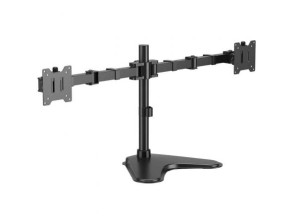 Soporte de Sobremesa Aisens DT35TSR-361 para 2 Monitores Giratorio e Inclinable
