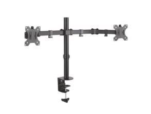 Soporte de Mesa Aisens DT32TSR-041 para 2 Monitores Giratorio e Inclinable