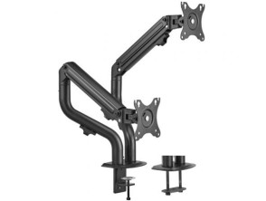 Soporte de Mesa para 2 Monitores Aisens DT32TSR-141 Giratorio Inclinable