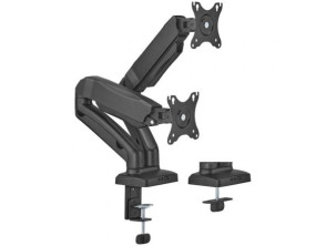 Soporte de Mesa Aisens DT32TSR-221 para 2 Monitores o TV - Giratorio e Inclinable