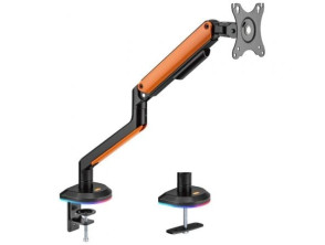 Soporte de Mesa Gaming Aisens DT32TSR-249 para Monitor y TV - Giratorio e Inclinable hasta 9kg