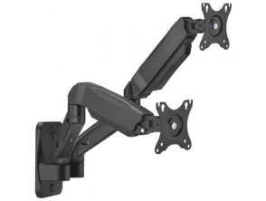 Soporte de Pared para 2 Monitores o TV Aisens WT32TSR-225 Giratorio Inclinable